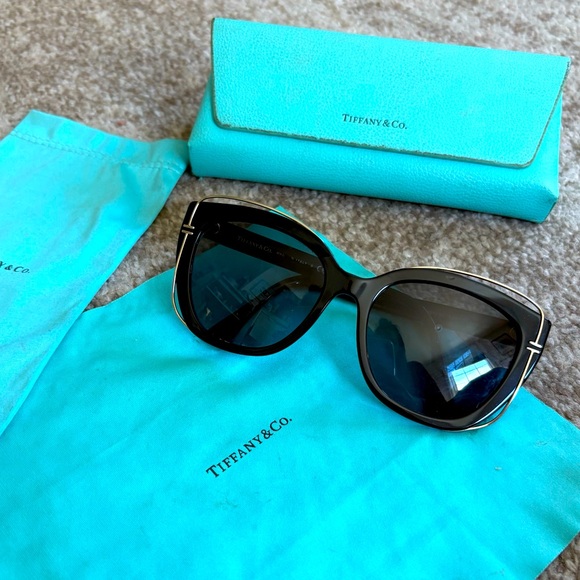 Tiffany & Co. Black Sunglasses - Picture 3 of 13